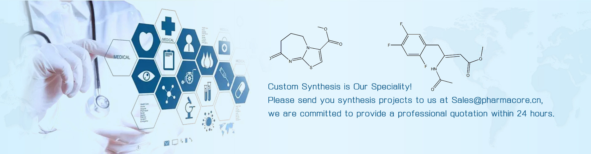 Custom Synthesis banner
